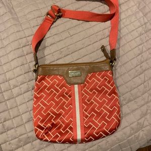 TOMMY HILFIGER CROSSBODY RED SHOULDER BAG
